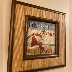 Beach Rental wall art
